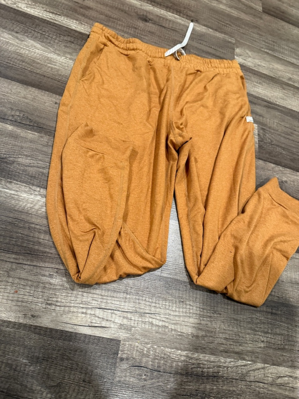 Vuori Kids Drawstring Joggers - Mustard Gold